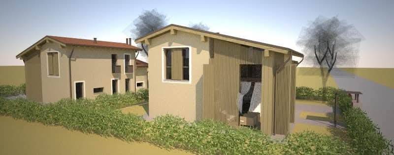 casa indipendente in vendita a Gossolengo in zona Rossia