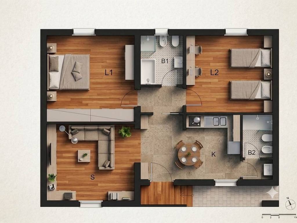 casa indipendente in vendita a Gossolengo in zona Settima