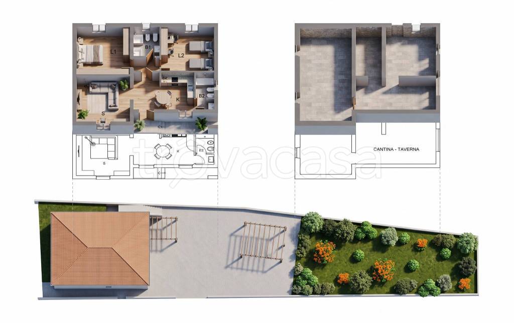 casa indipendente in vendita a Gossolengo in zona Settima