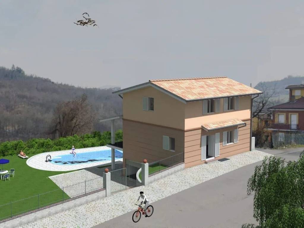 casa indipendente in vendita a Gropparello