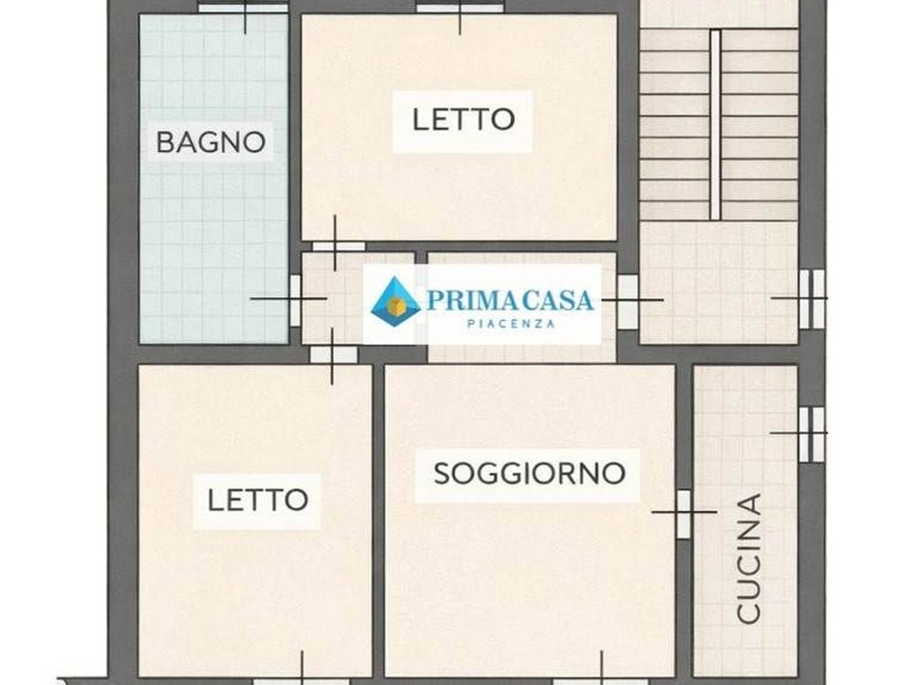appartamento in vendita a Gropparello in zona Sariano