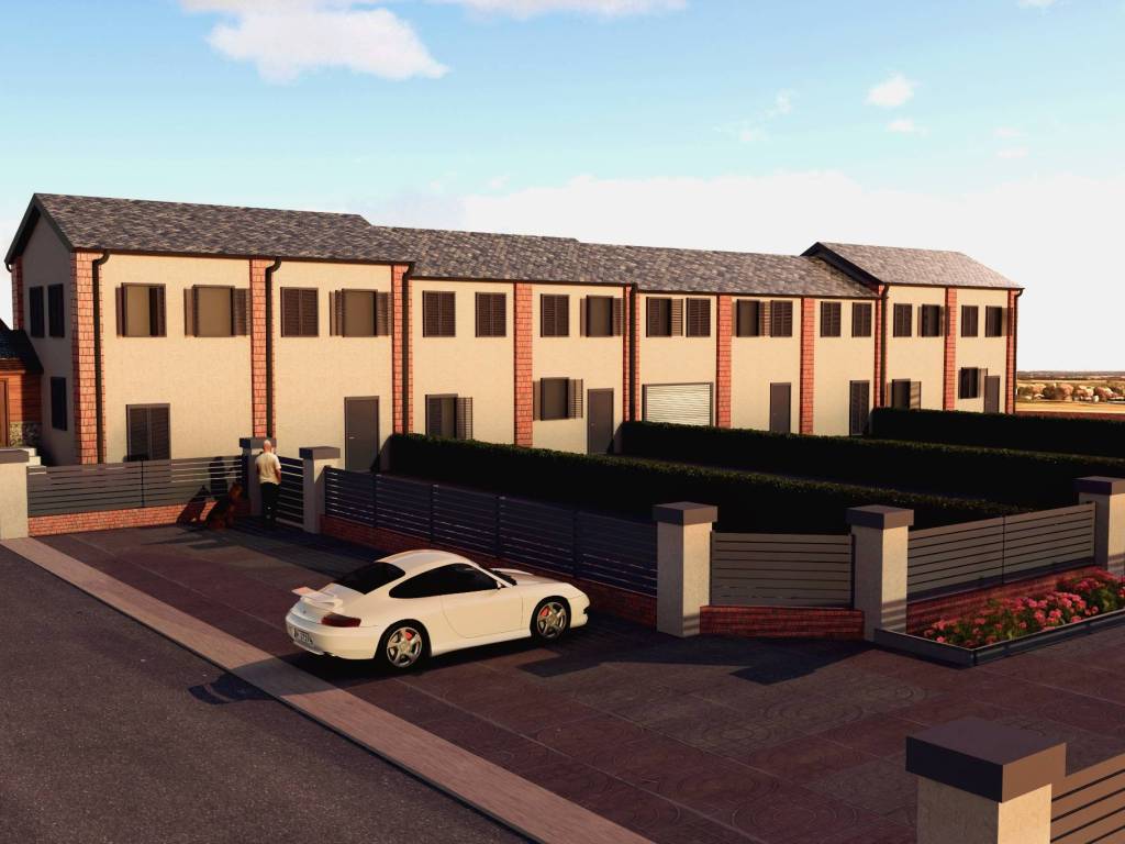 casa indipendente in vendita a Monticelli d'Ongina in zona Isola Serafini