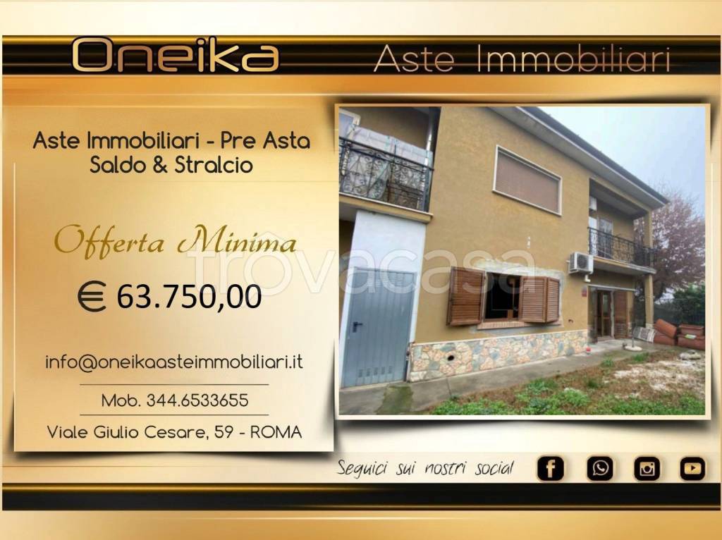 appartamento in vendita a Monticelli d'Ongina in zona Fogarole