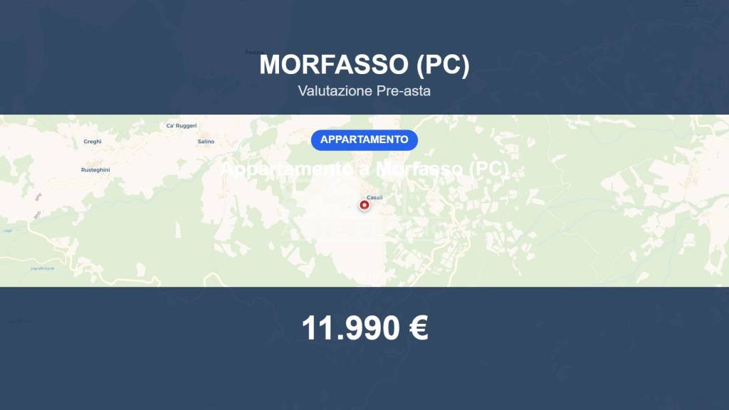 appartamento in vendita a Morfasso in zona Casali