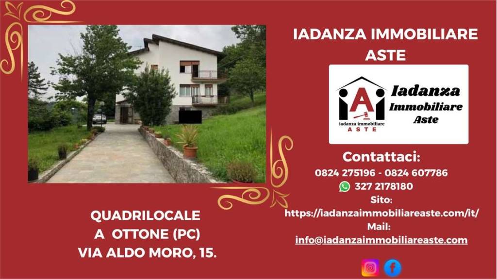 appartamento in vendita ad Ottone