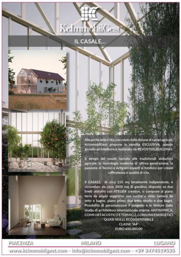 casa indipendente in vendita a Piacenza in zona San Bonico