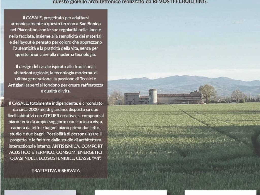 casa indipendente in vendita a Piacenza in zona San Bonico