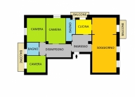 appartamento in vendita a Piacenza in zona Belvedere / Quartiere Duemila