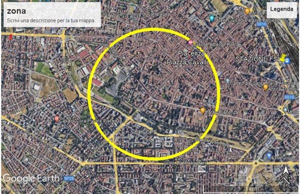 appartamento in vendita a Piacenza in zona Centro Storico