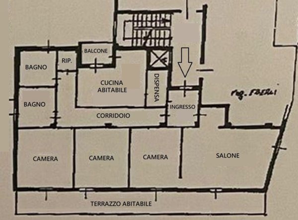 appartamento in vendita a Piacenza in zona Stadio