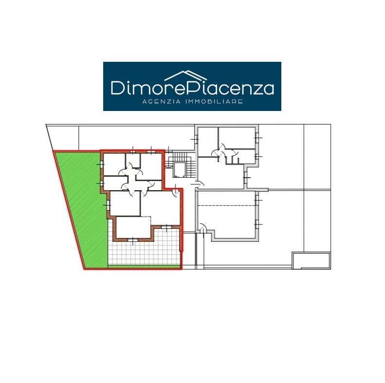 appartamento in vendita a Piacenza in zona Baia del Re