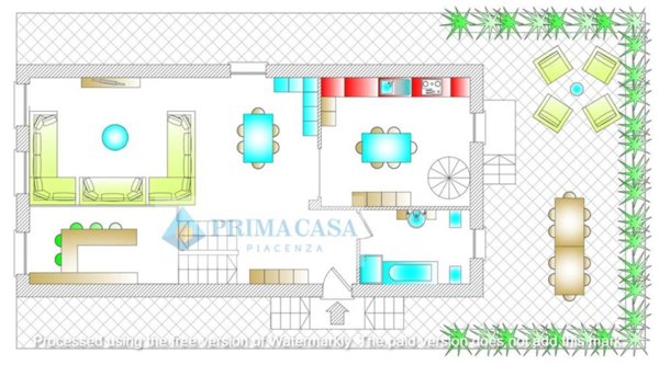 casa indipendente in vendita a Piacenza in zona Farnesiana