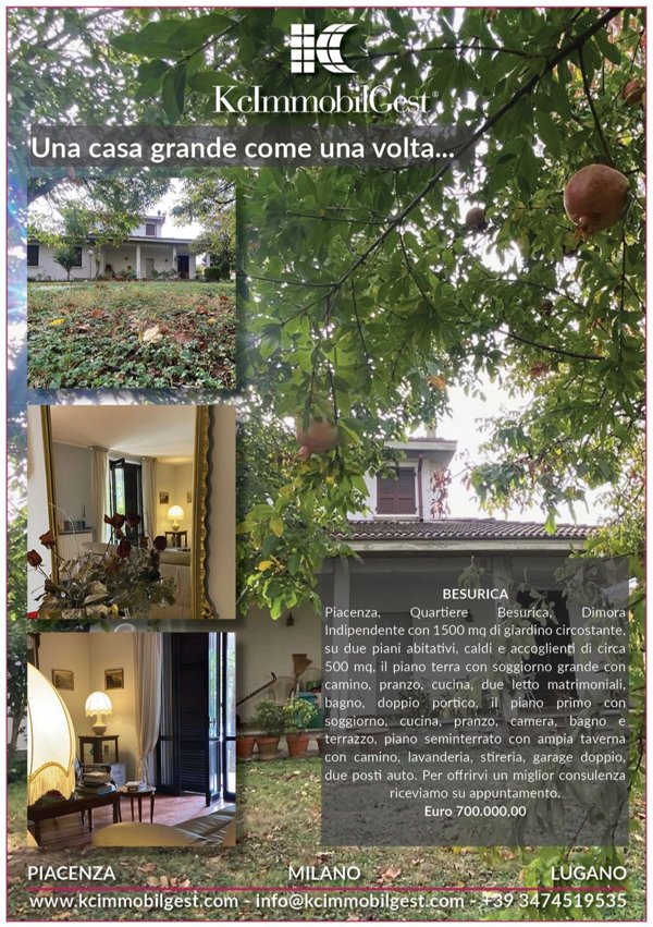 casa indipendente in vendita a Piacenza in zona Besurica