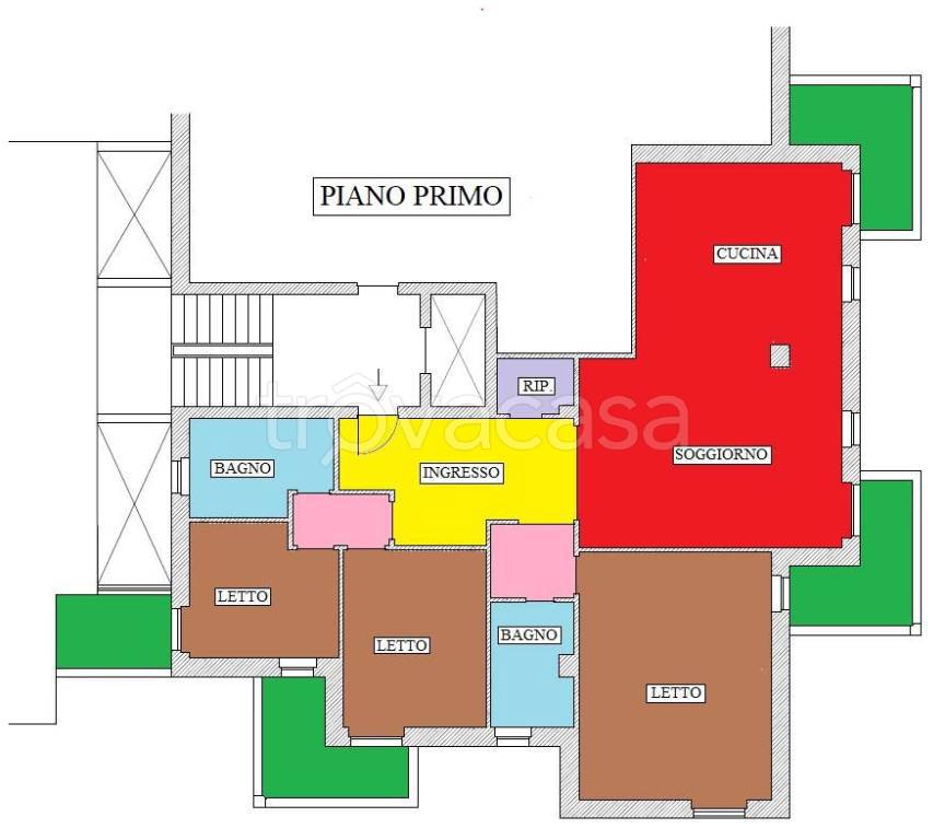 appartamento in vendita a Piacenza in zona Stadio