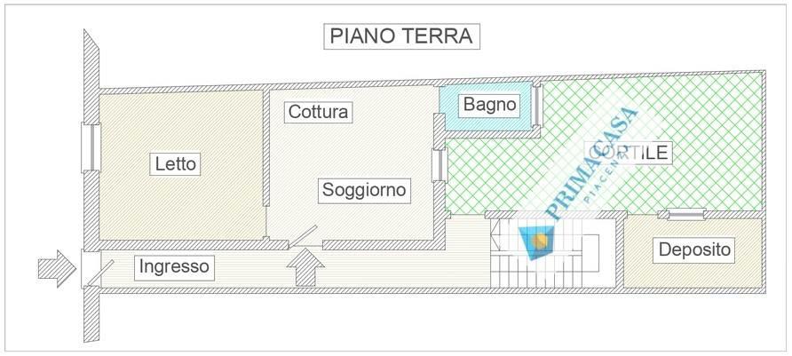 casa indipendente in vendita a Piacenza in zona Centro Storico