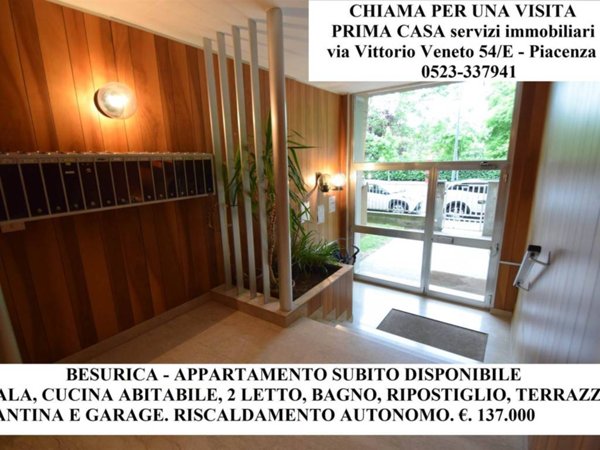 appartamento in vendita a Piacenza in zona Besurica