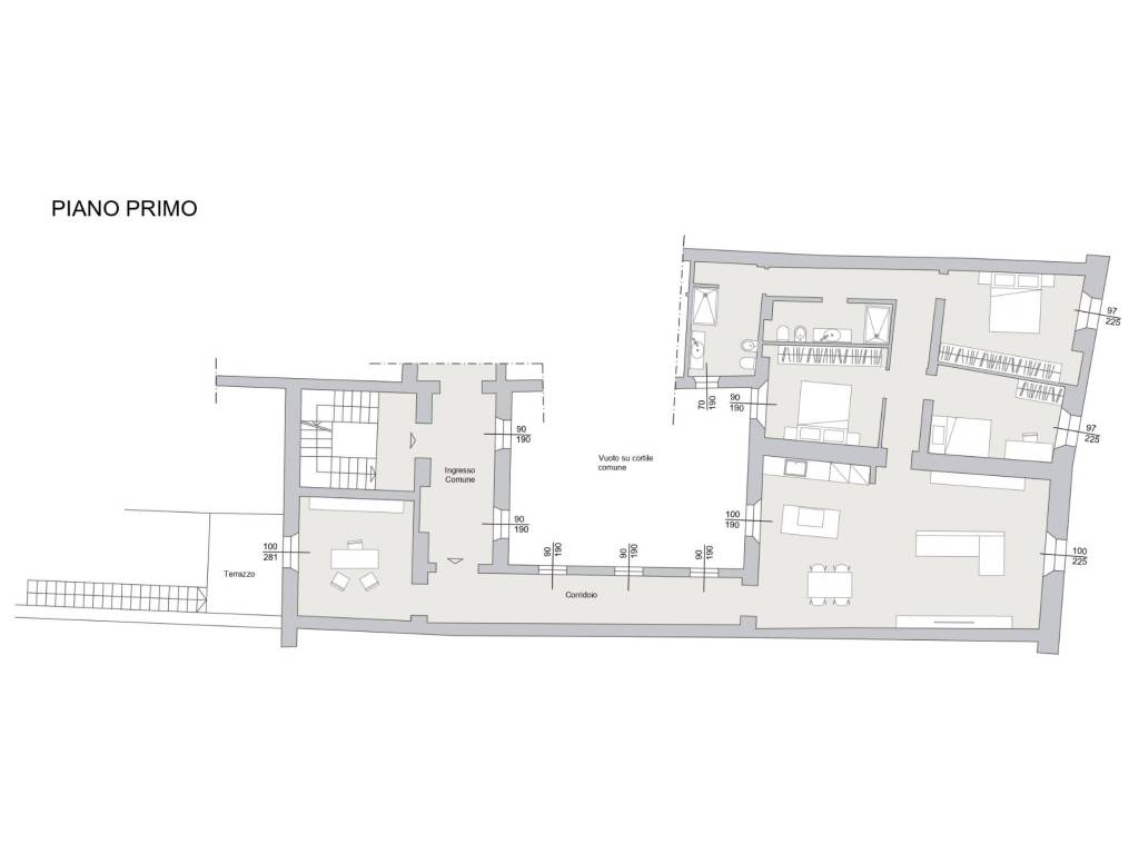 appartamento in vendita a Piacenza