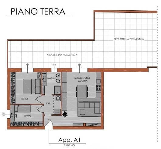 appartamento in vendita a Piacenza in zona Stadio