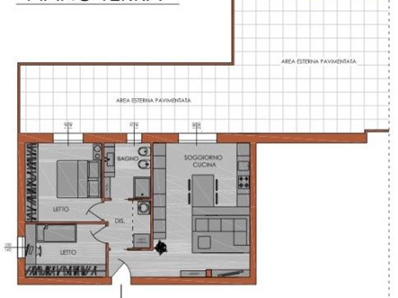 appartamento in vendita a Piacenza in zona Stadio