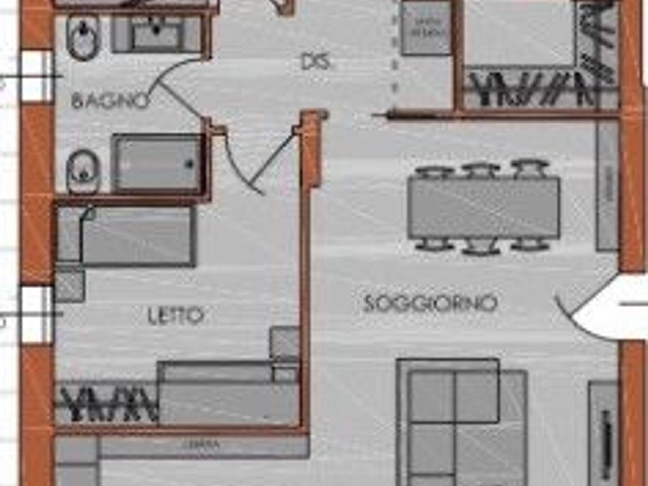 appartamento in vendita a Piacenza in zona Stadio