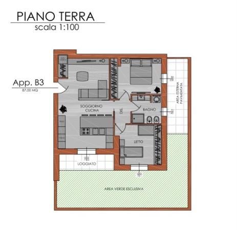 appartamento in vendita a Piacenza in zona Stadio