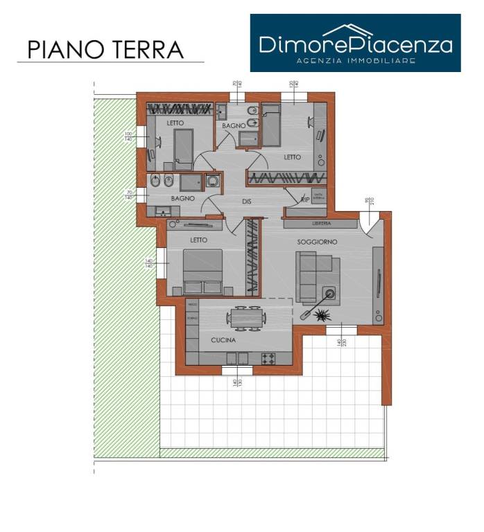 appartamento in vendita a Piacenza in zona Baia del Re