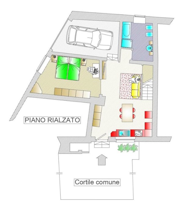 casa indipendente in vendita a Piacenza in zona Centro Storico