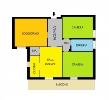 appartamento in vendita a Piacenza in zona Raffalda