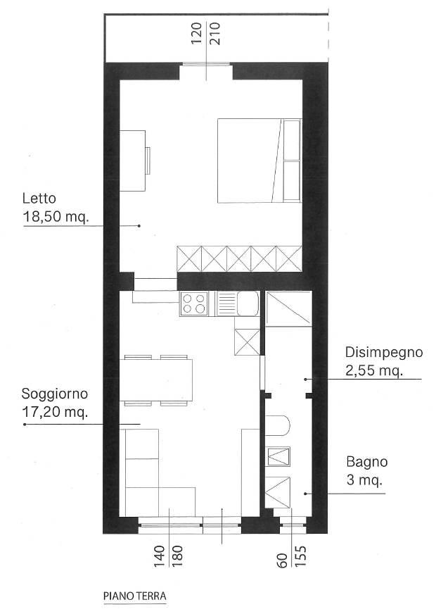 appartamento in vendita a Piacenza in zona Stadio