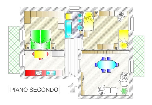 appartamento in vendita a Piacenza in zona Veggioletta