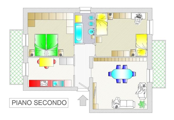 appartamento in vendita a Piacenza in zona Infrangibile