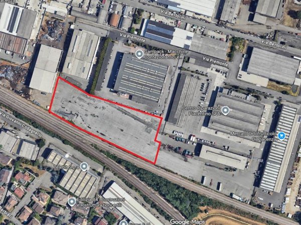 terreno agricolo in vendita a Piacenza in zona Le Mose