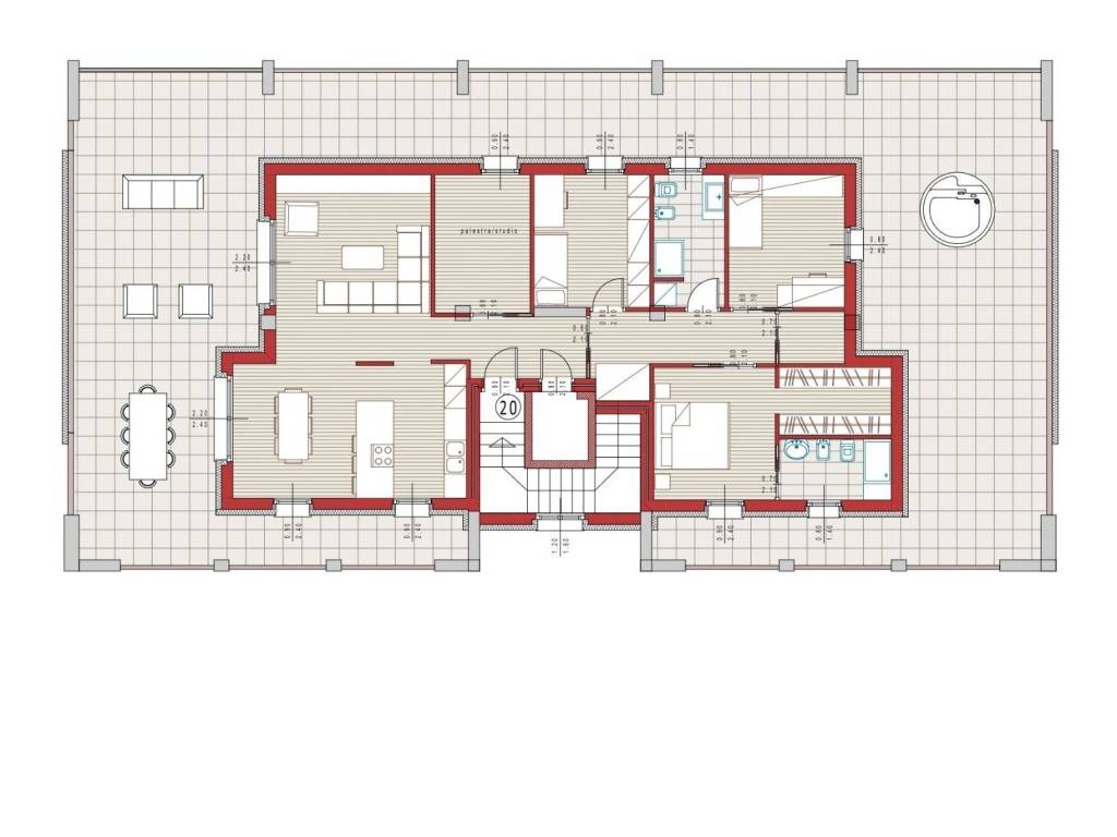 appartamento in vendita a Piacenza in zona Baia del Re