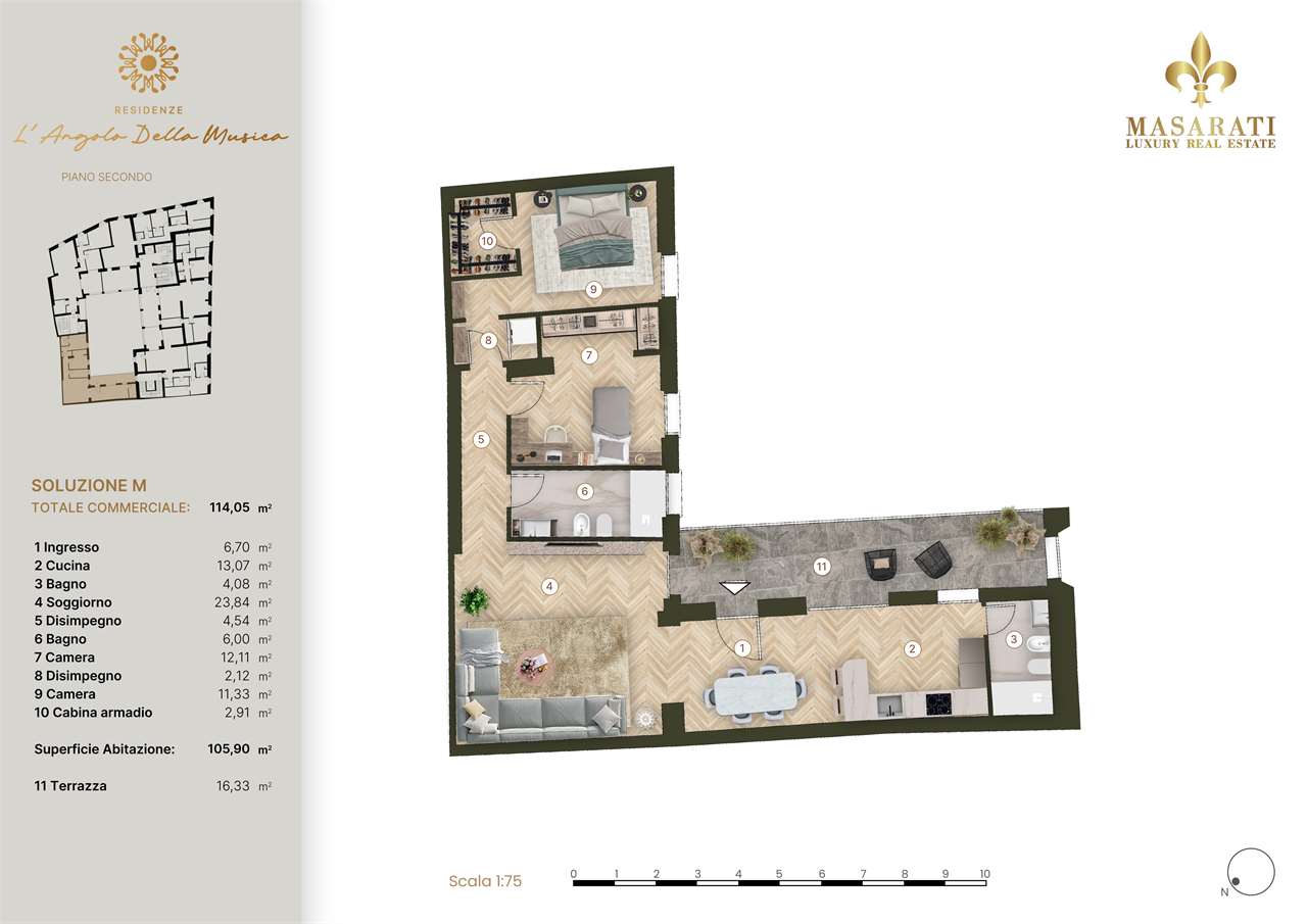 appartamento in vendita a Piacenza in zona Centro Storico