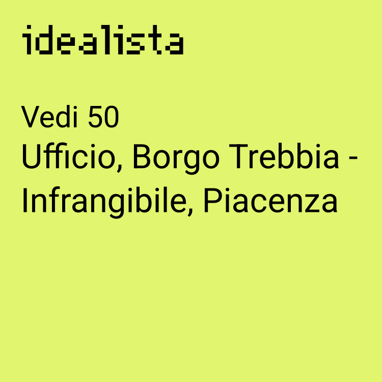 ufficio in vendita a Piacenza in zona Infrangibile
