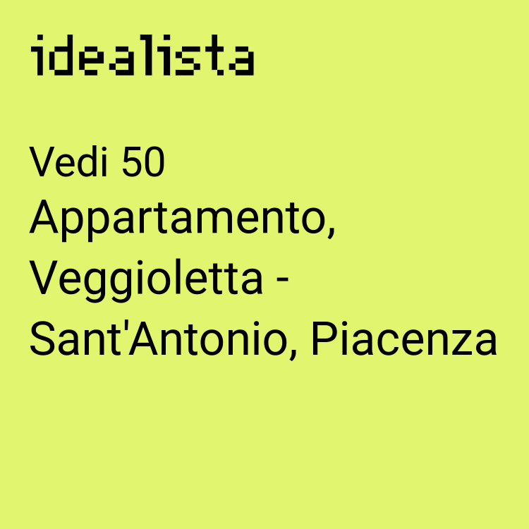 appartamento in vendita a Piacenza in zona Veggioletta