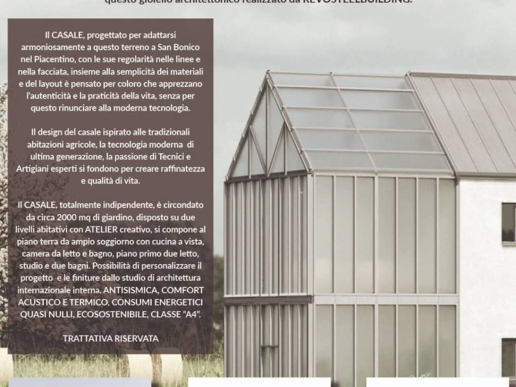 casa indipendente in vendita a Piacenza in zona San Bonico