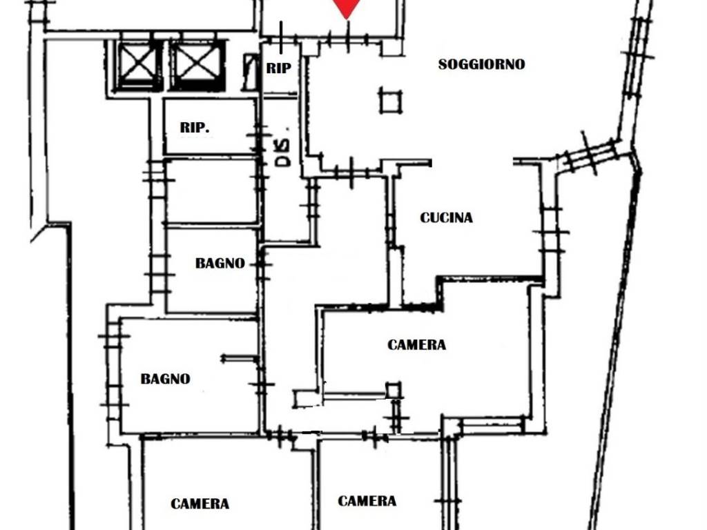 appartamento in vendita a Piacenza in zona Stadio