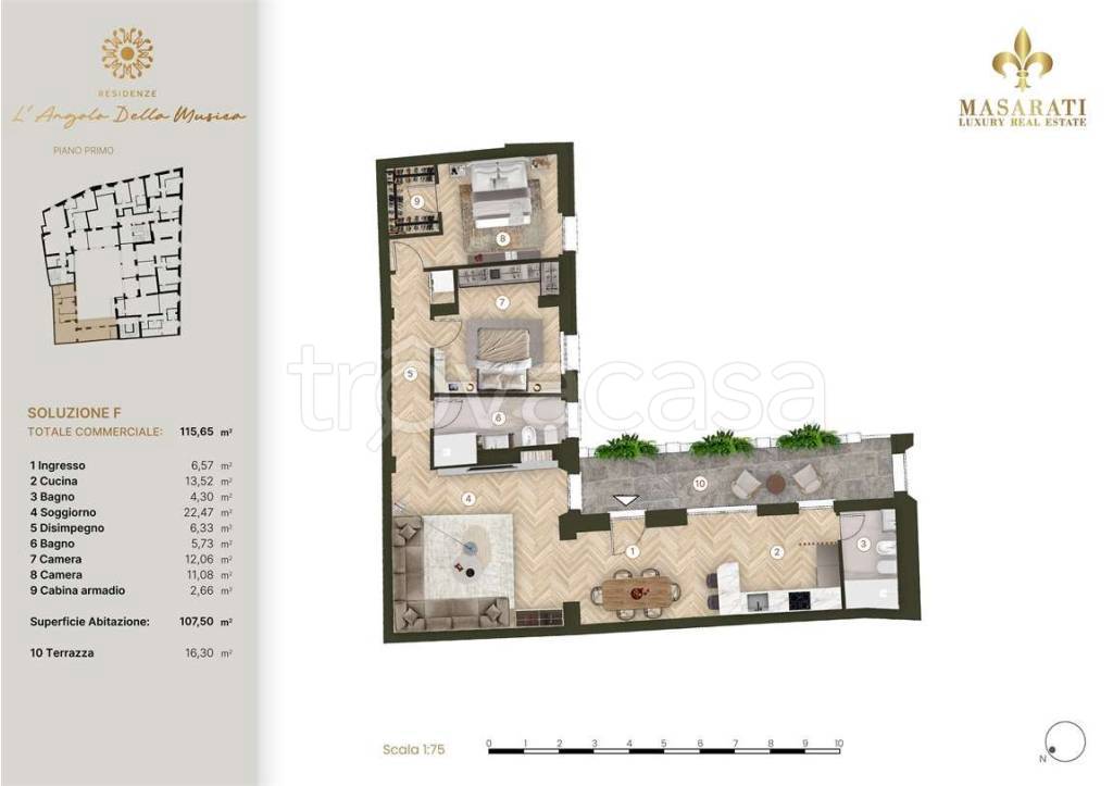 appartamento in vendita a Piacenza in zona Centro Storico