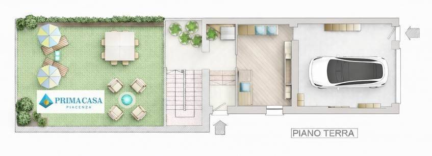 casa indipendente in vendita a Piacenza in zona Centro Storico