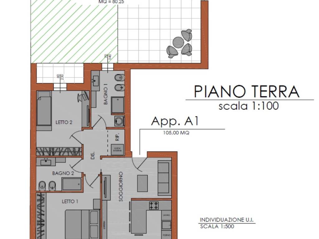 appartamento in vendita a Piacenza in zona Stadio