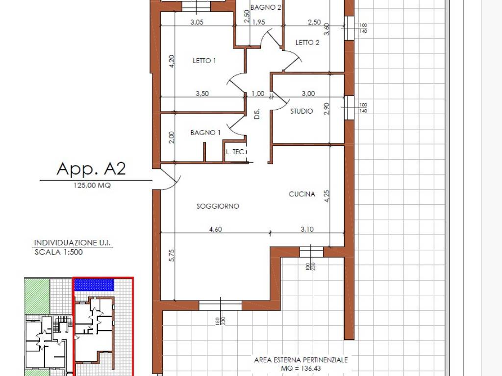 appartamento in vendita a Piacenza in zona Stadio