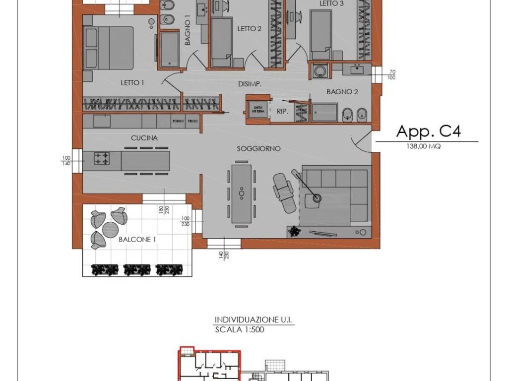 appartamento in vendita a Piacenza in zona Stadio