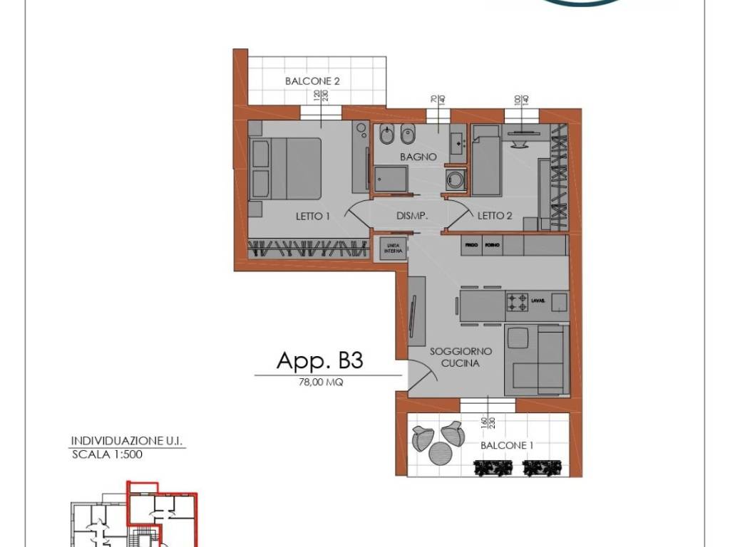 appartamento in vendita a Piacenza in zona Stadio