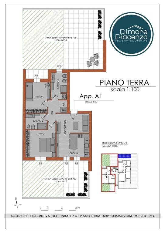 appartamento in vendita a Piacenza