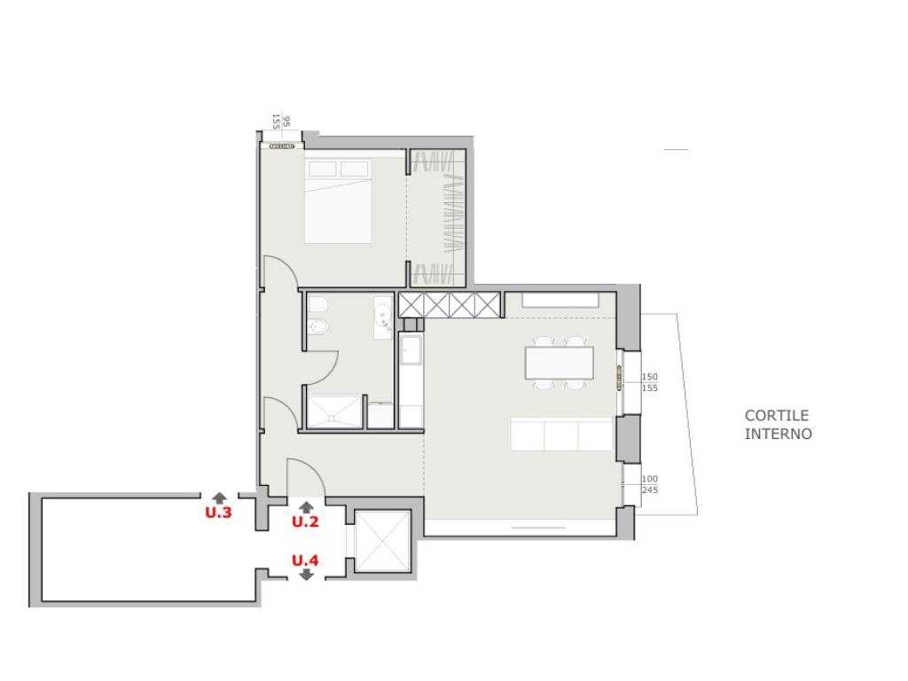 appartamento in vendita a Piacenza