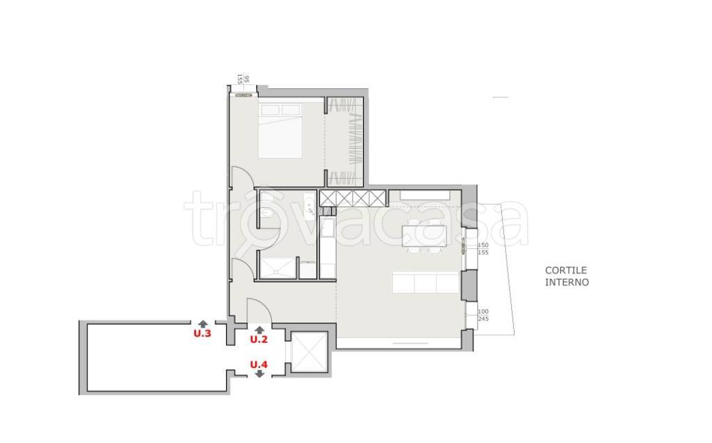 appartamento in vendita a Piacenza