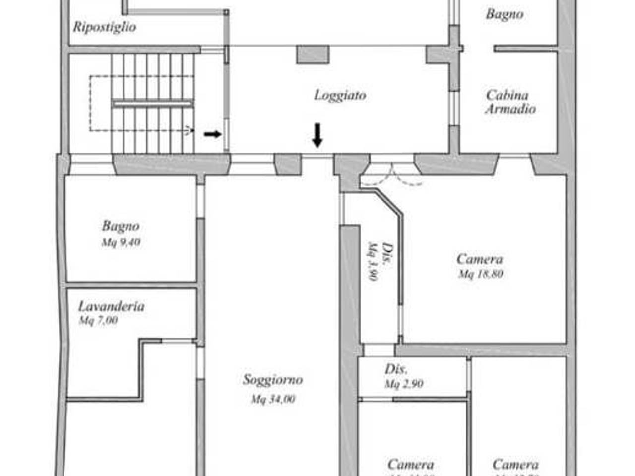 appartamento in vendita a Piacenza in zona Centro Storico