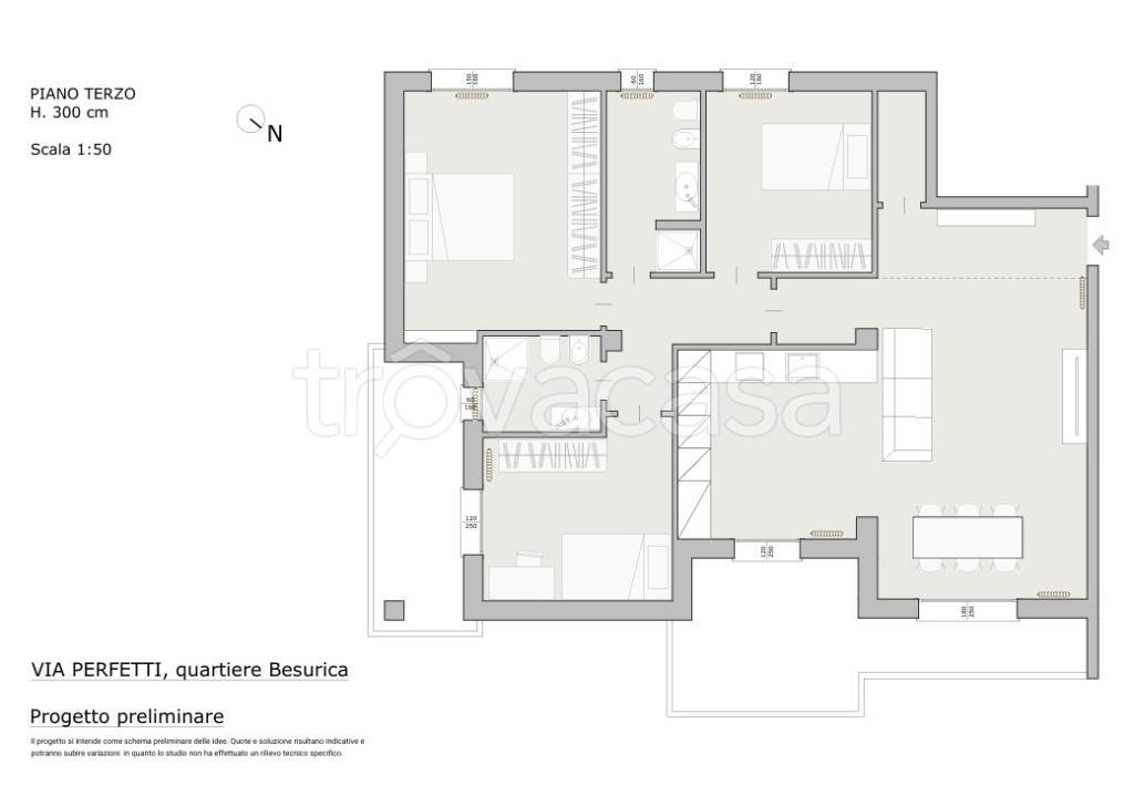 appartamento in vendita a Piacenza in zona Besurica