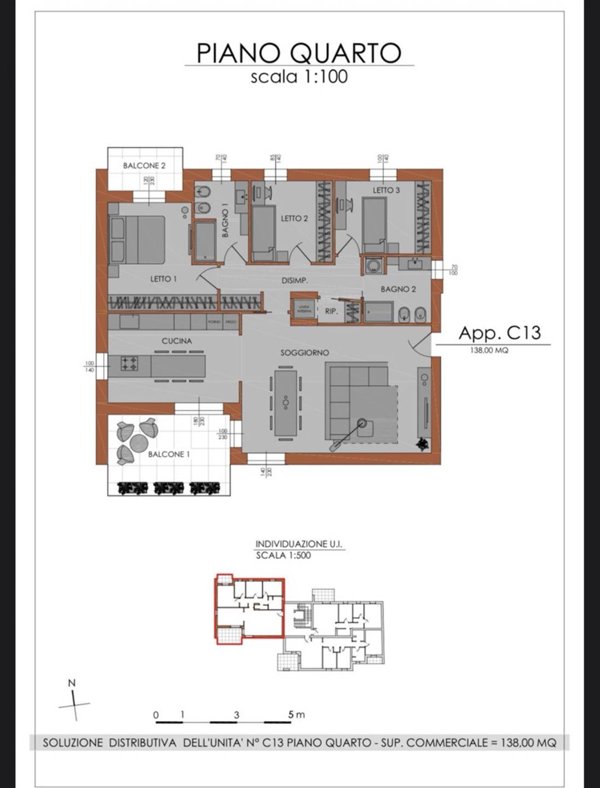 appartamento in vendita a Piacenza
